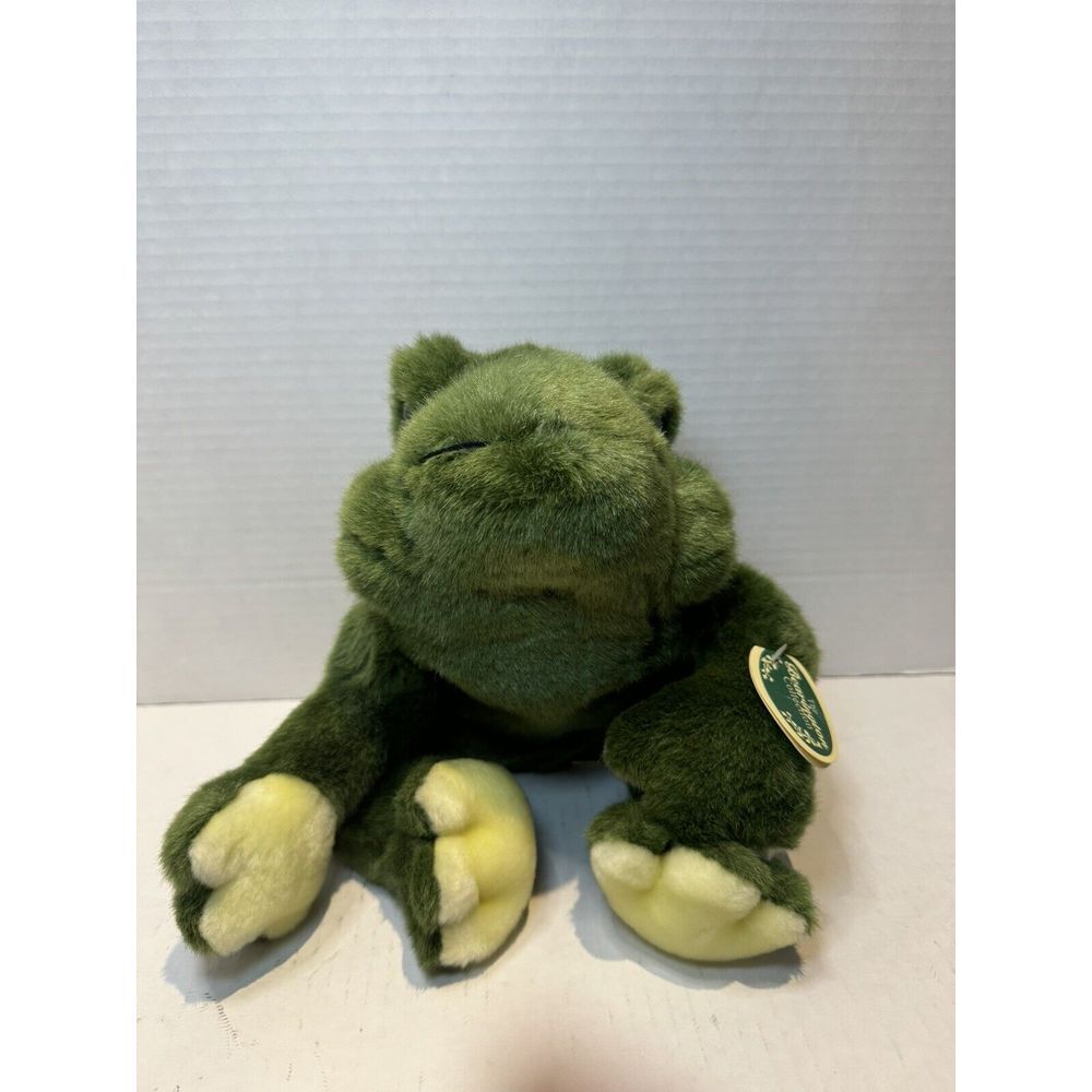 Bearington Collection Baby Frank Cloaking Frog Plush